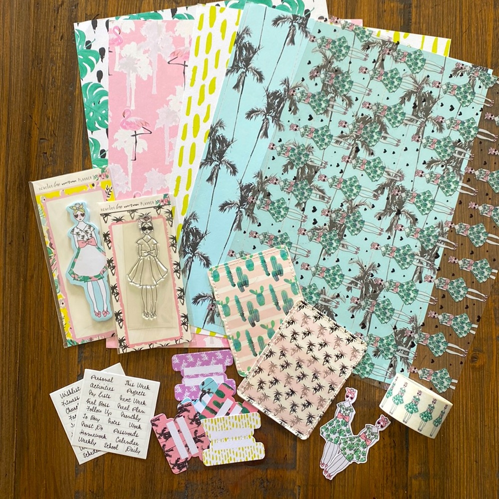 Scarlet Lime Planner Society Summer Bundle